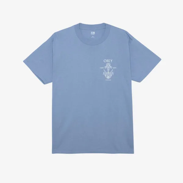Obey Iris In Bloom T-Shirt - Digital Violet