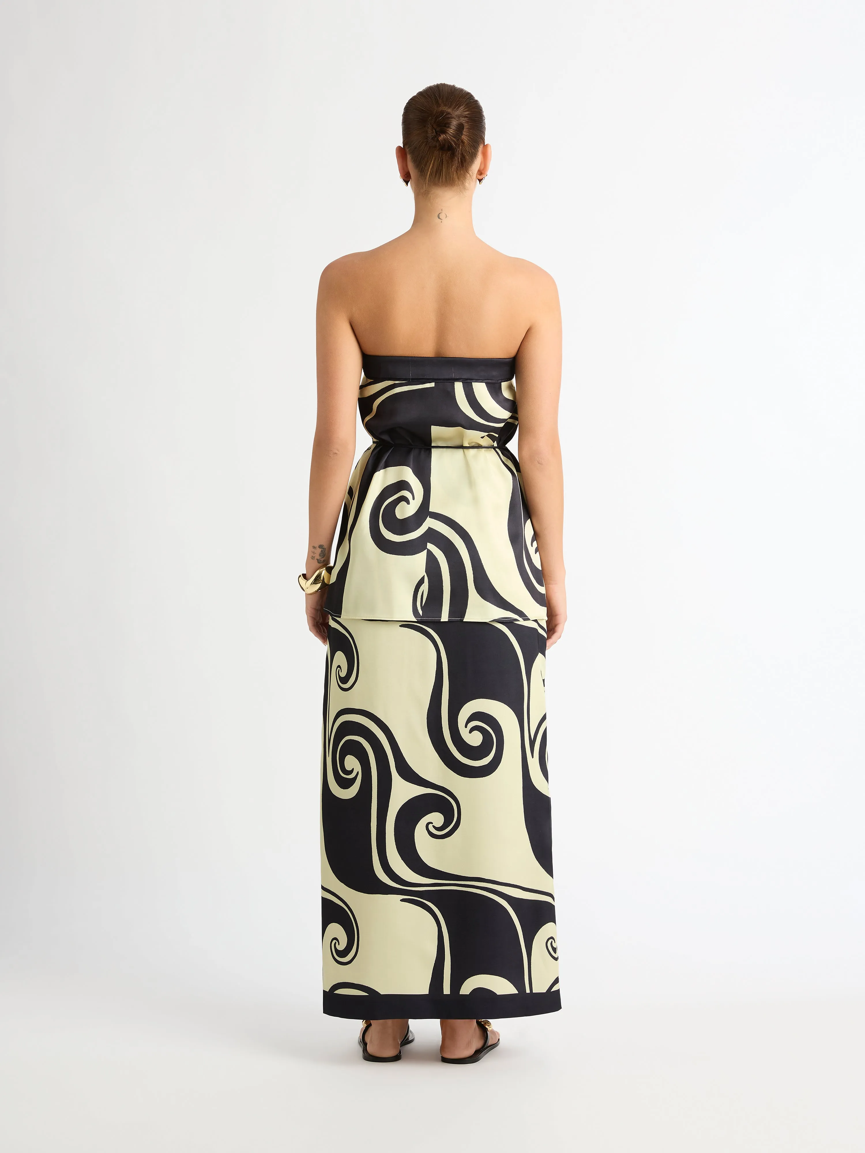 OCEANIC SWIRL TOP