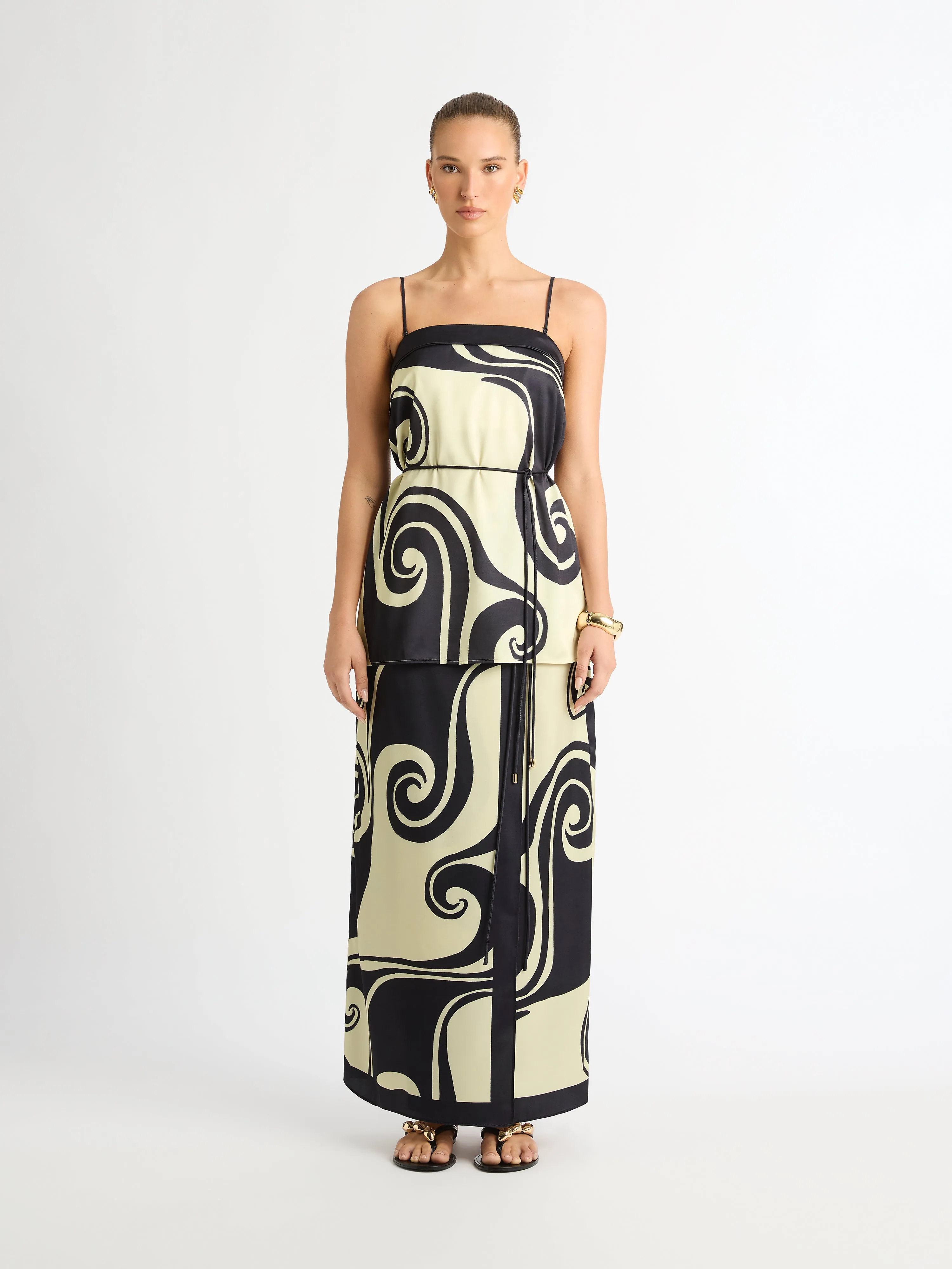 OCEANIC SWIRL TOP