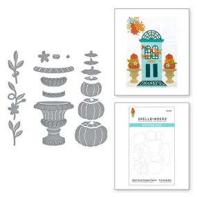 OPEN HOUSE PUMPKIN TOPIARY ETCHED DIES FROM THE FALL TRADITIONS COLLECTION