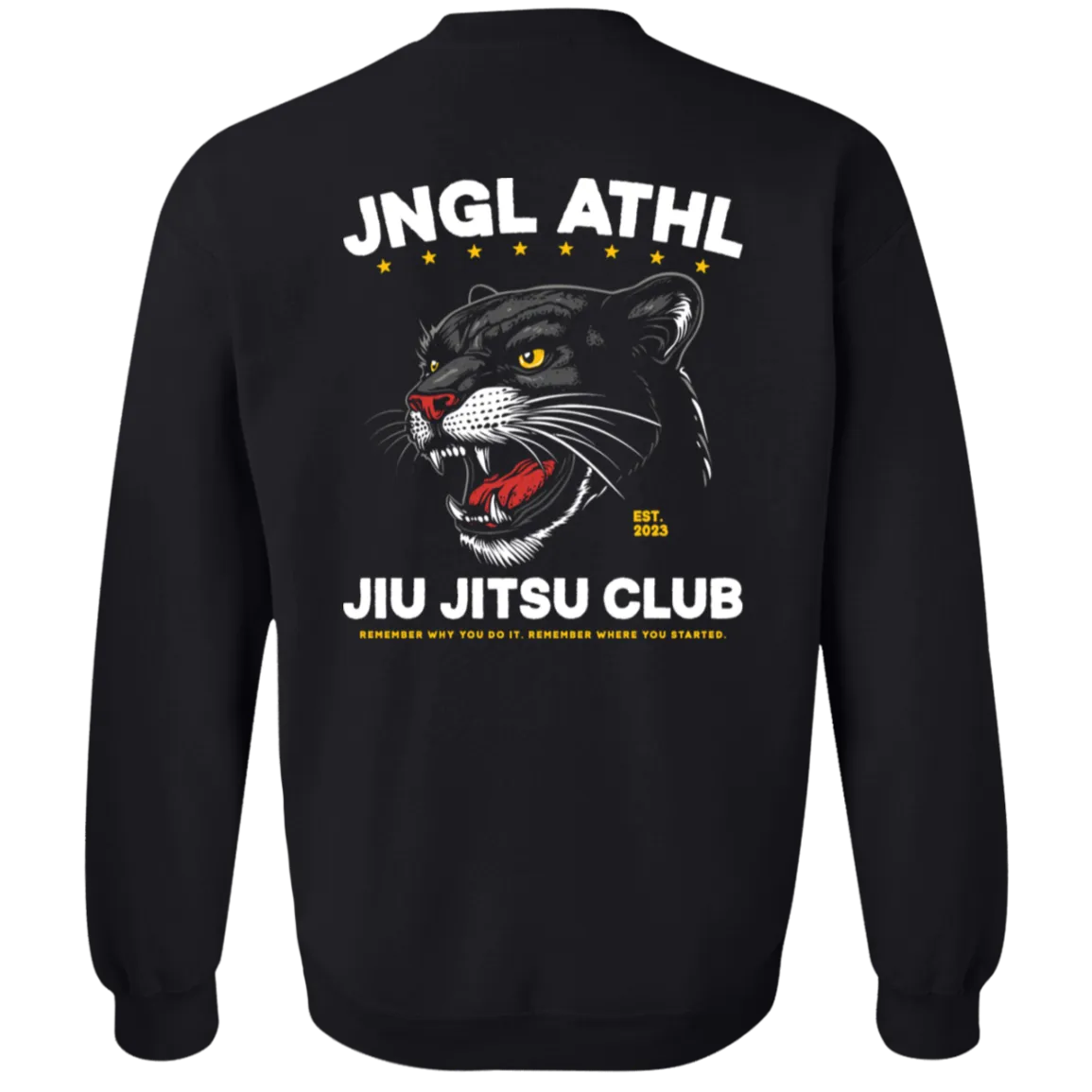 Panther Jiu Jitsu Club - Crewneck Sweatshirt