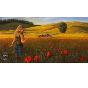 Poppy Love Towel