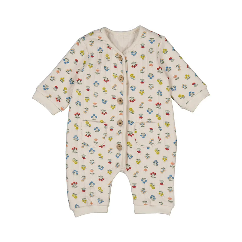 Posie Print Padded Romper