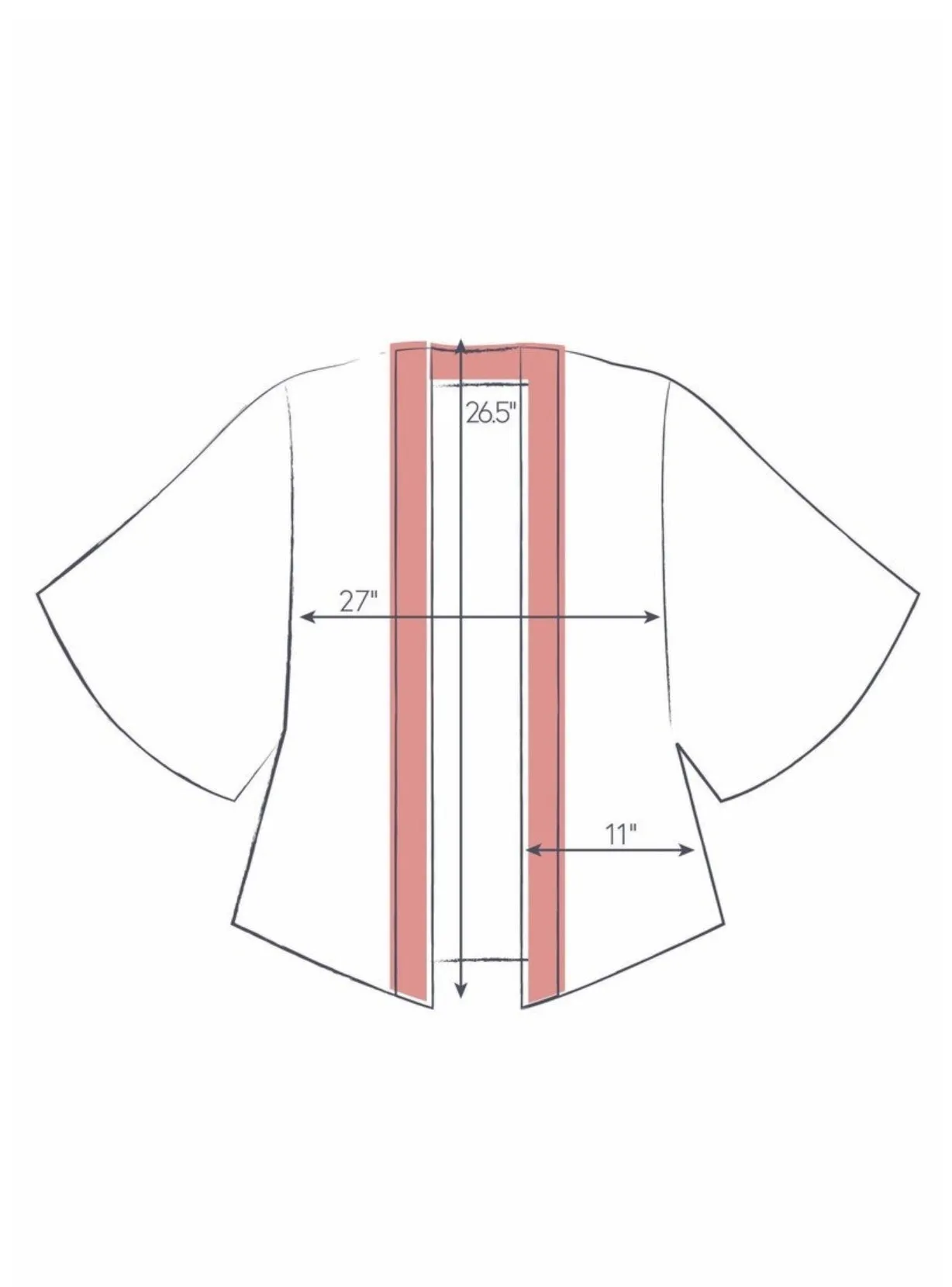 Powder Hummingbird Kimono Jacket - Aqua