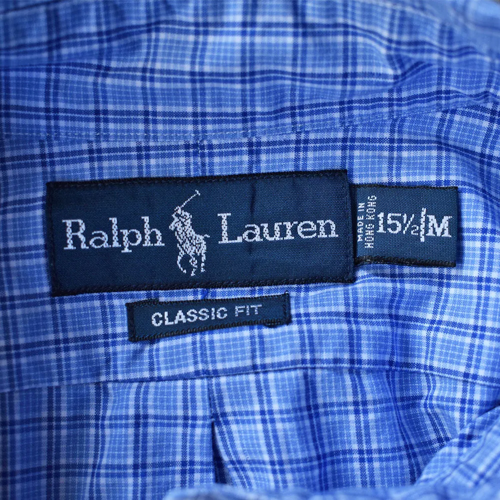 Ralph Lauren/ラルフ ローレン “CLASSIC FIT” タータンチェック ボタンダウンシャツ　230605