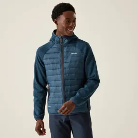 Regatta Mens Newhill Hybrid Jacket Moonlight Denim/Navy