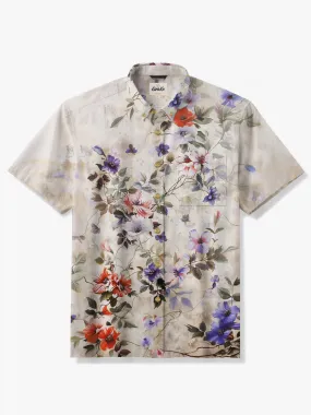 Rococo Floral Garden Cotton Shirt