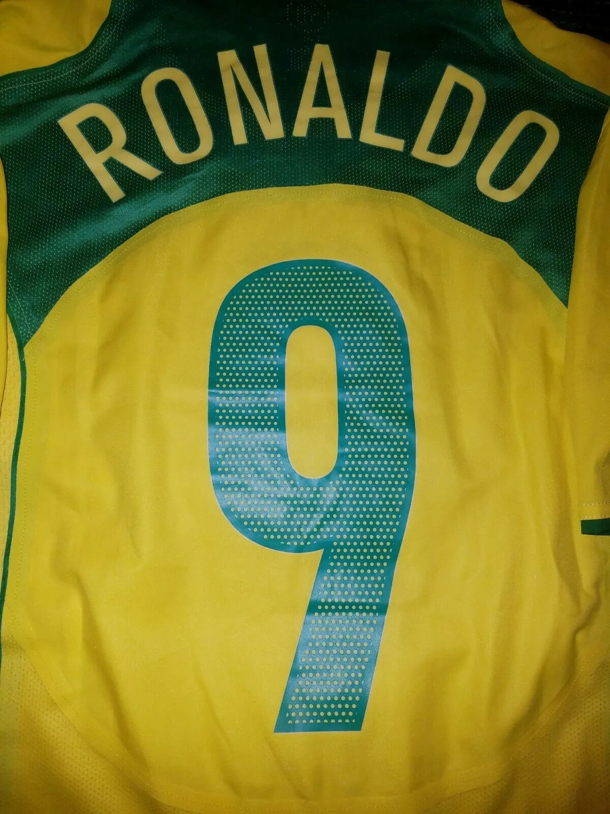 Ronaldo Brazil 2004 PLAYER ISSUE LIMITED EDITION Jersey Shirt L