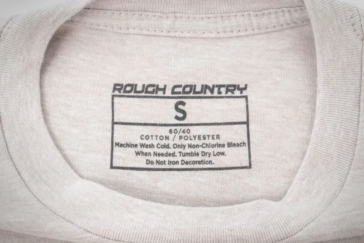Rough Country T-Shirt - Logo - Grey - 2XL