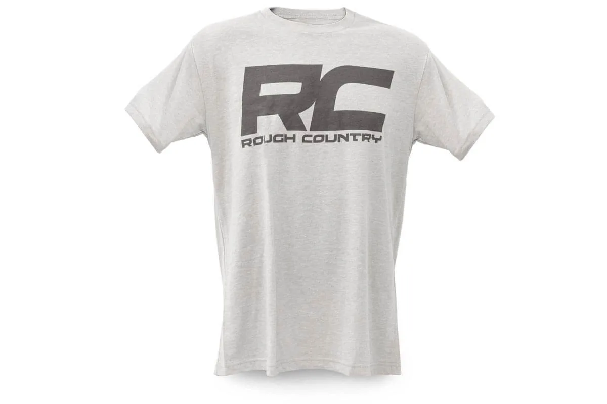 Rough Country T-Shirt - Logo - Grey - 2XL