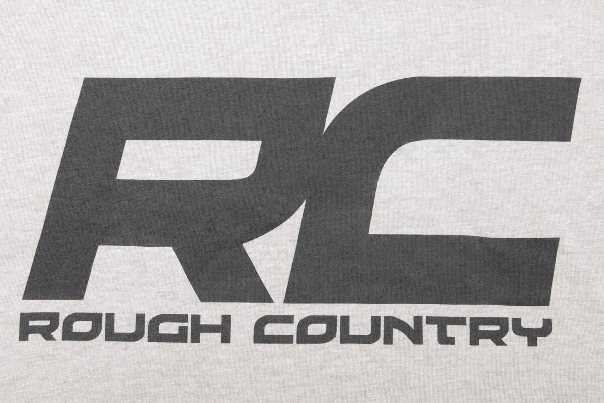 Rough Country T-Shirt - Logo - Grey - 2XL