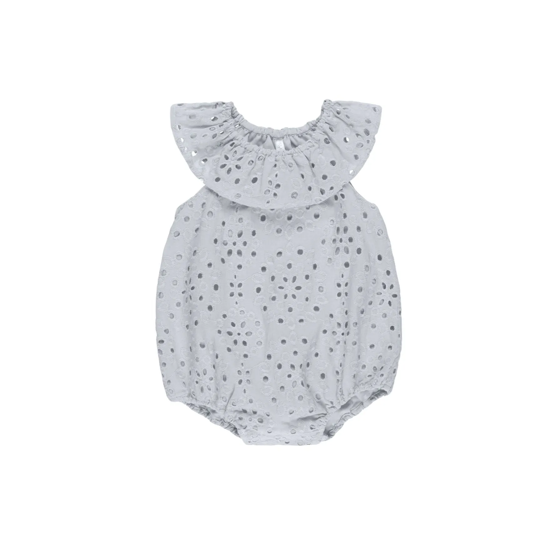 Ryee & Cru Light Blue Myla Romper