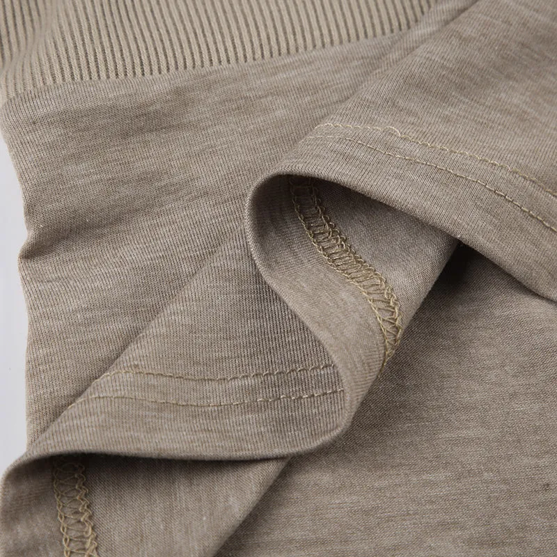 Shai Ribbed Long Sleeve Henley Top