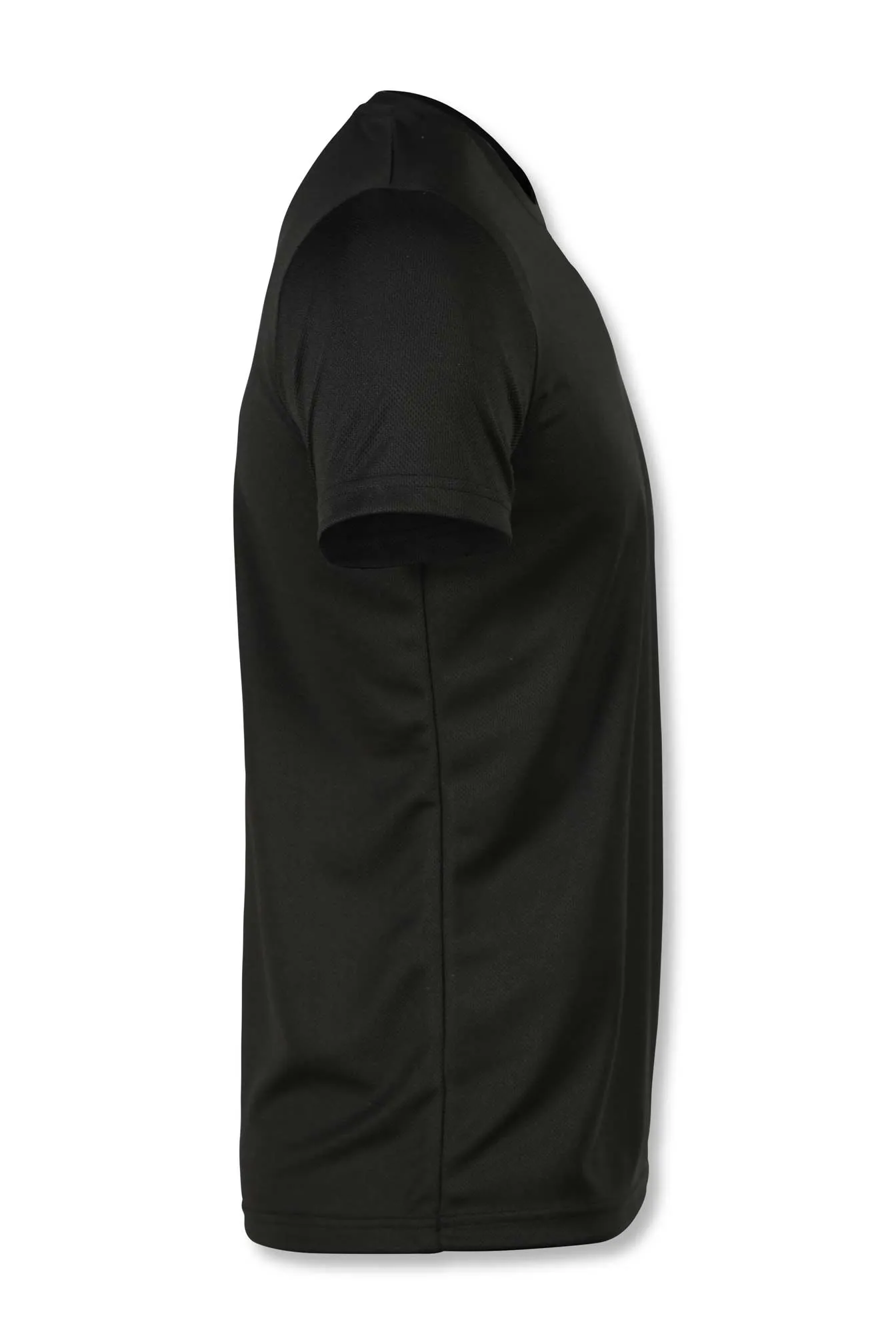SHORT-SLEEVE MESH T-SHIRT (BLACK)