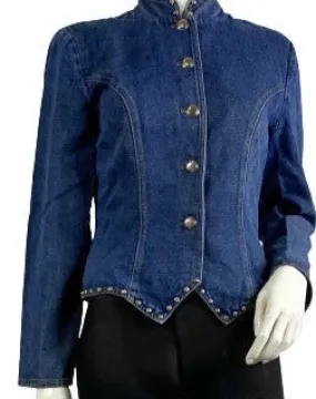 Stonebridge Jacket Denim Blue Size 6 SKU 000311-1