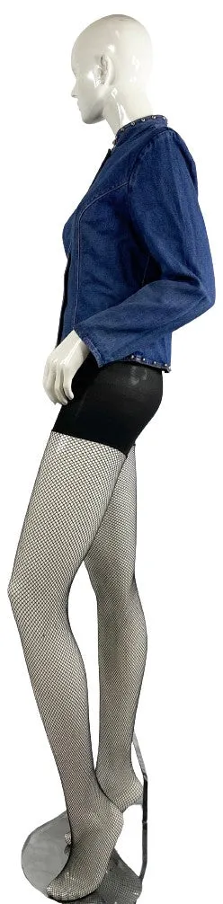 Stonebridge Jacket Denim Blue Size 6 SKU 000311-1
