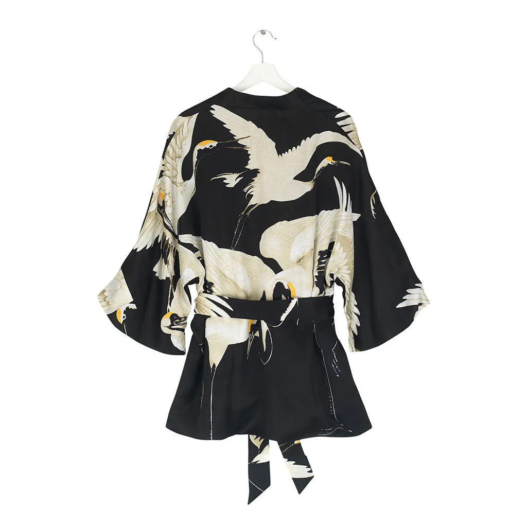 Stork Black Wrap Jacket
