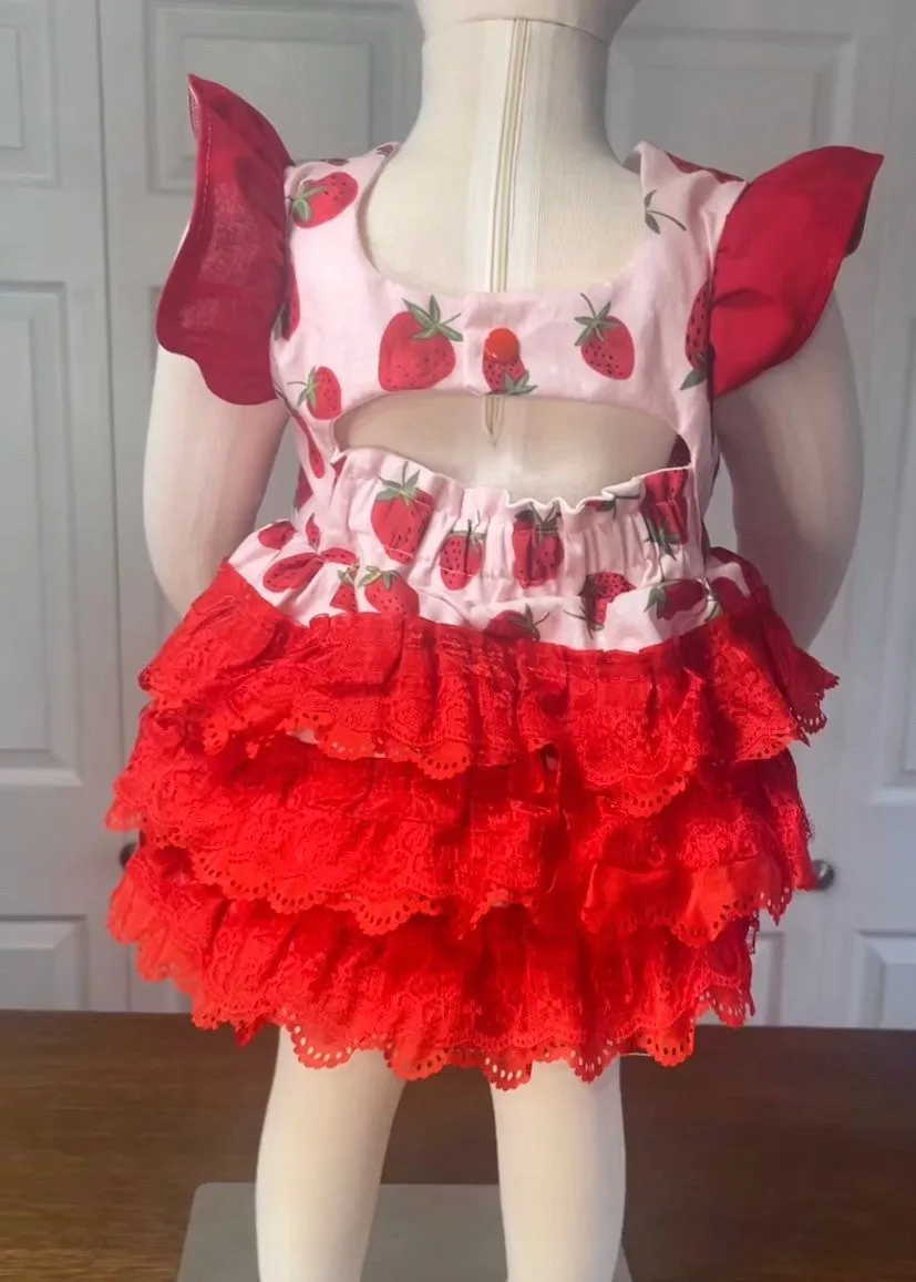 Strawberry Romper