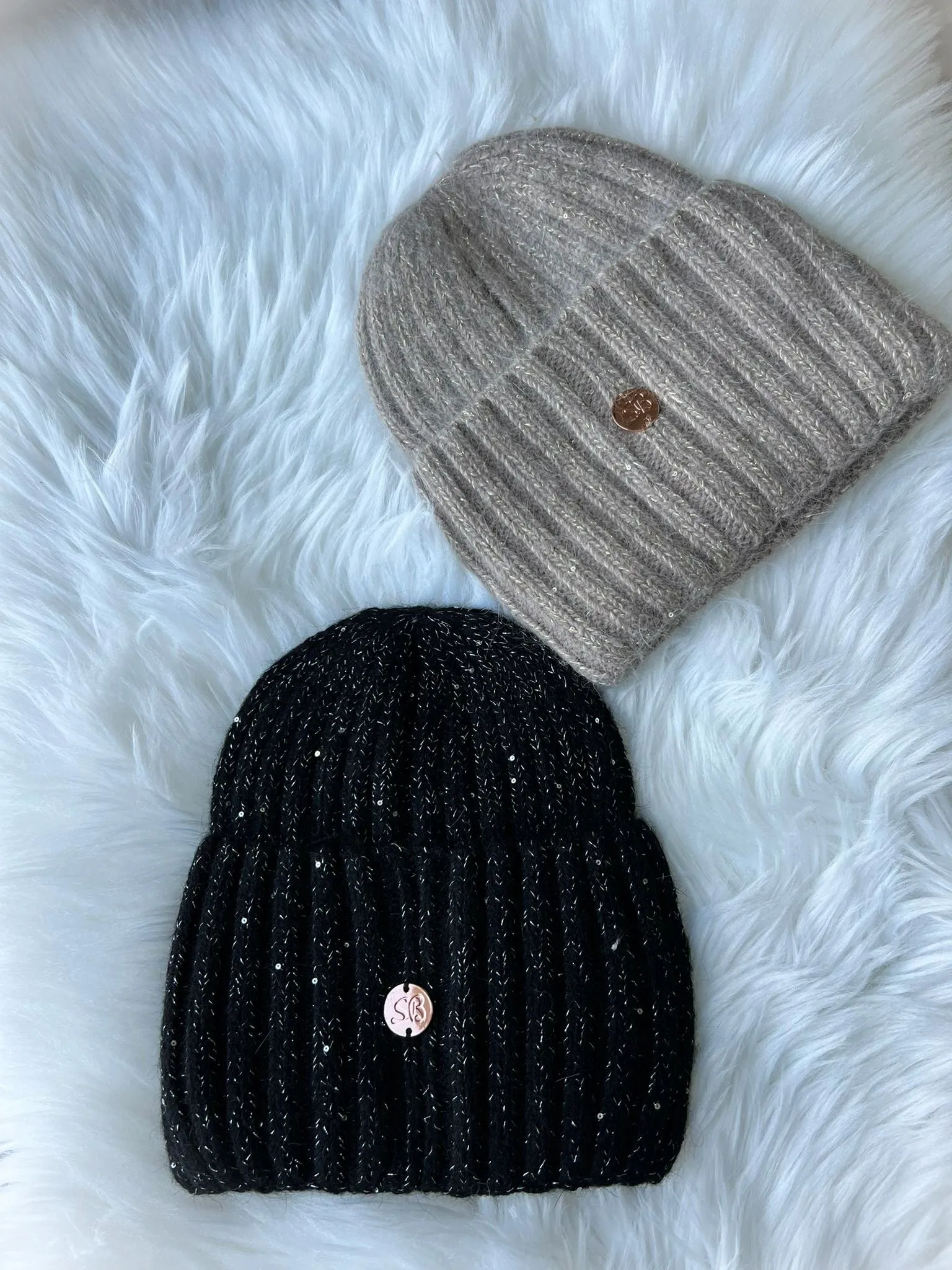 Subtle Sparkle Cuffed Beanie