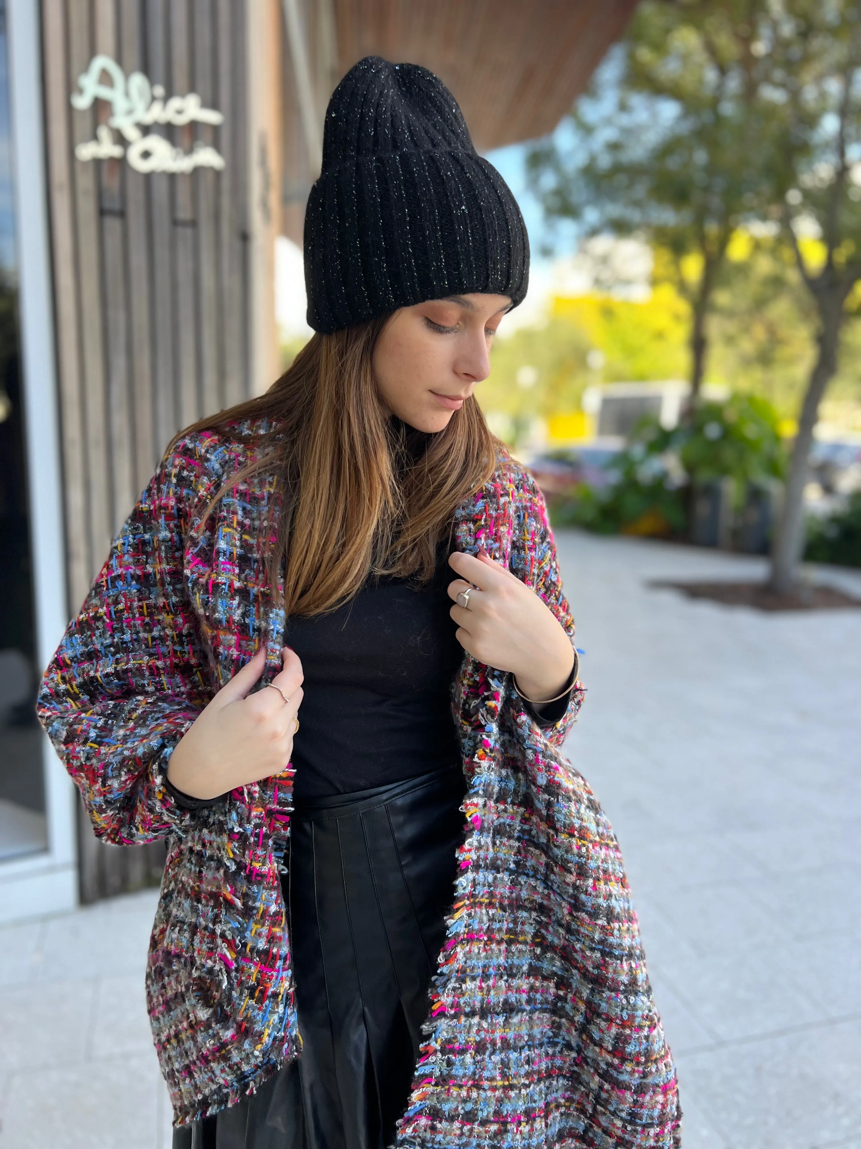 Subtle Sparkle Cuffed Beanie