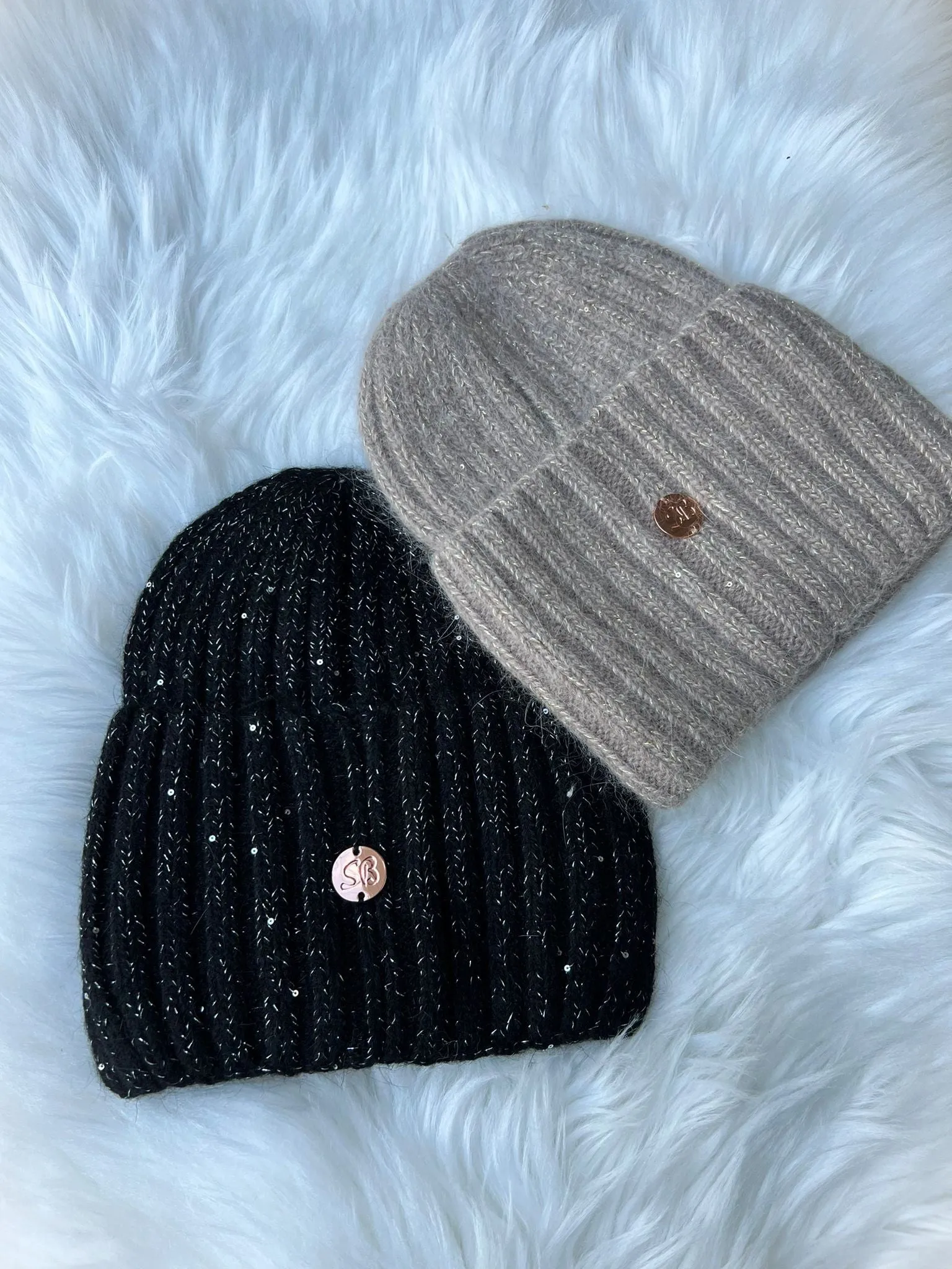Subtle Sparkle Cuffed Beanie