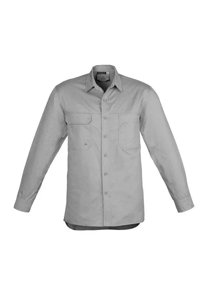 SYZMIK Men’s Lightweight Long Sleeve Tradie Shirt ZW121