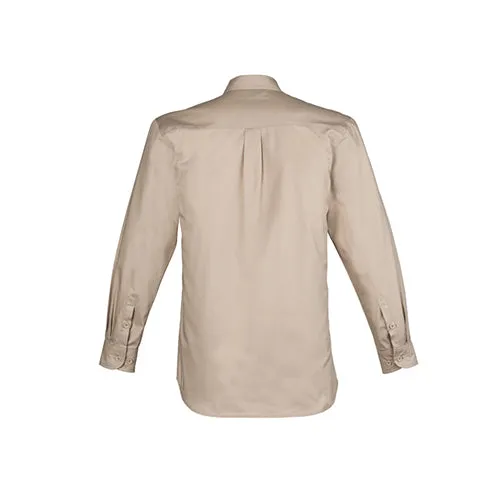 Syzmik Workwear | Mens Lightweight Tradie Long Sleeve Shirt | ZW121