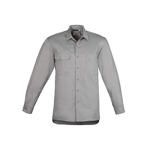 Syzmik Workwear | Mens Lightweight Tradie Long Sleeve Shirt | ZW121