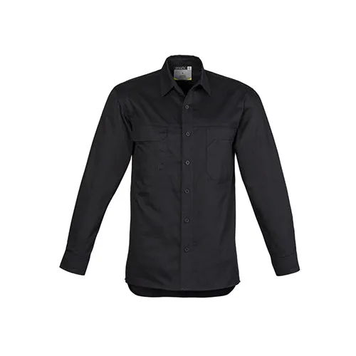 Syzmik Workwear | Mens Lightweight Tradie Long Sleeve Shirt | ZW121