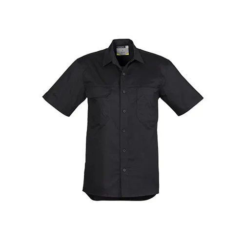 Syzmik Workwear | Mens Lightweight Tradie Short Sleeve Shirt | ZW120