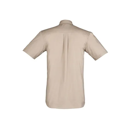 Syzmik Workwear | Mens Lightweight Tradie Short Sleeve Shirt | ZW120