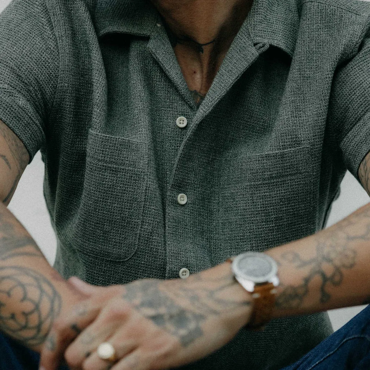 The Conrad Shirt in Deep Sea Twist