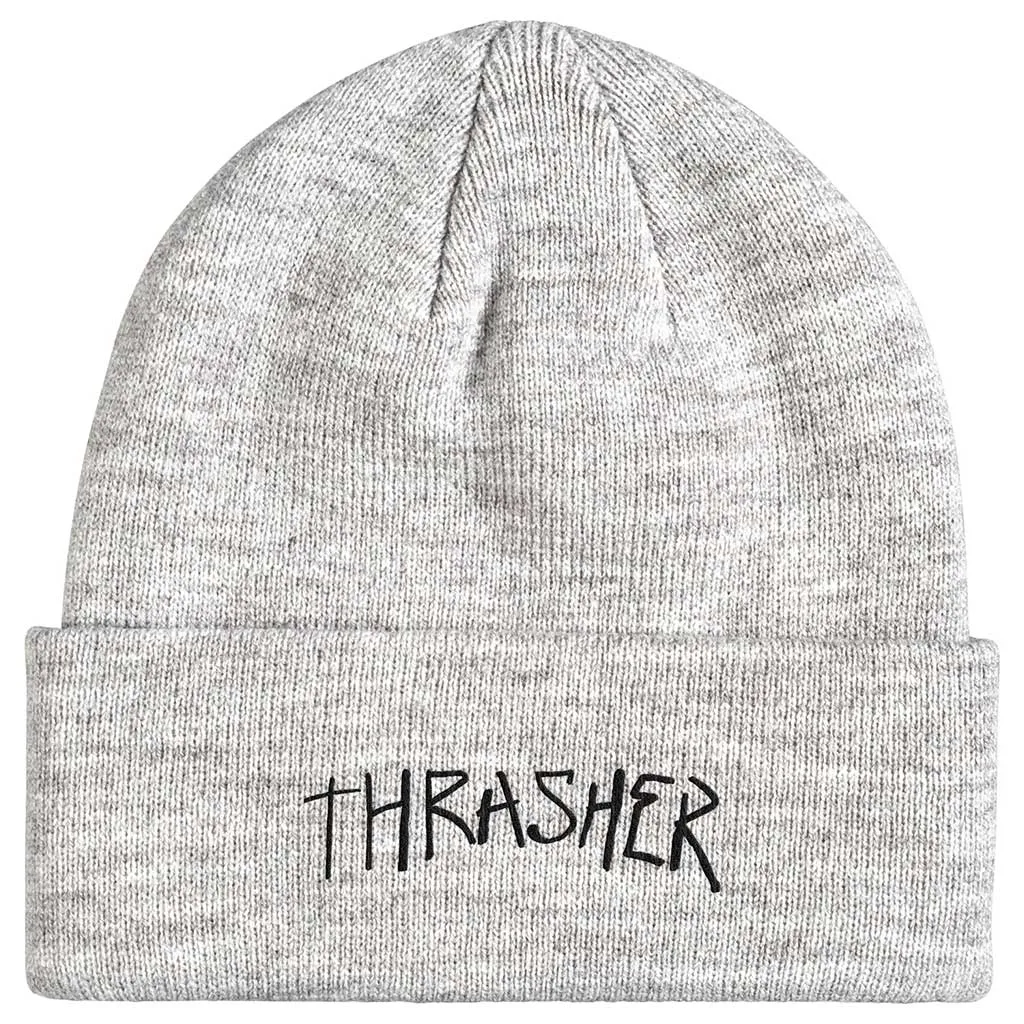Thrasher Sketch Beanie - Grey