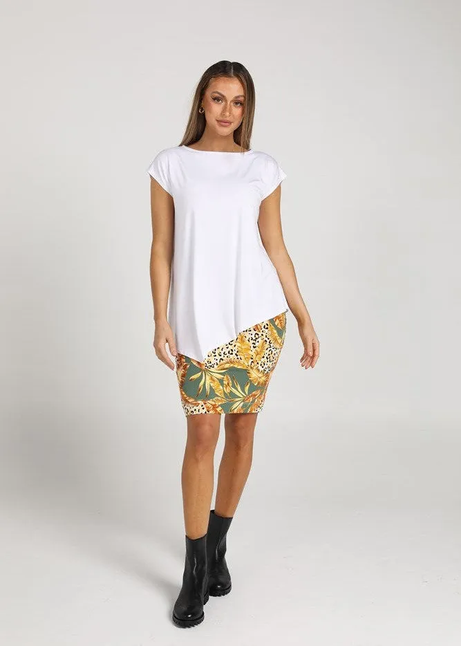 Toni Asymmetrical Bamboo T-Shirt