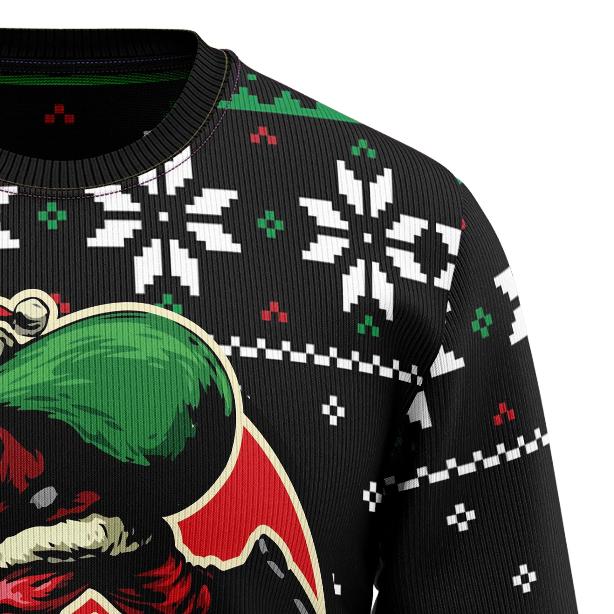 Ugly Christmas Sweater JulesRoche All-Over Print Cozy Design