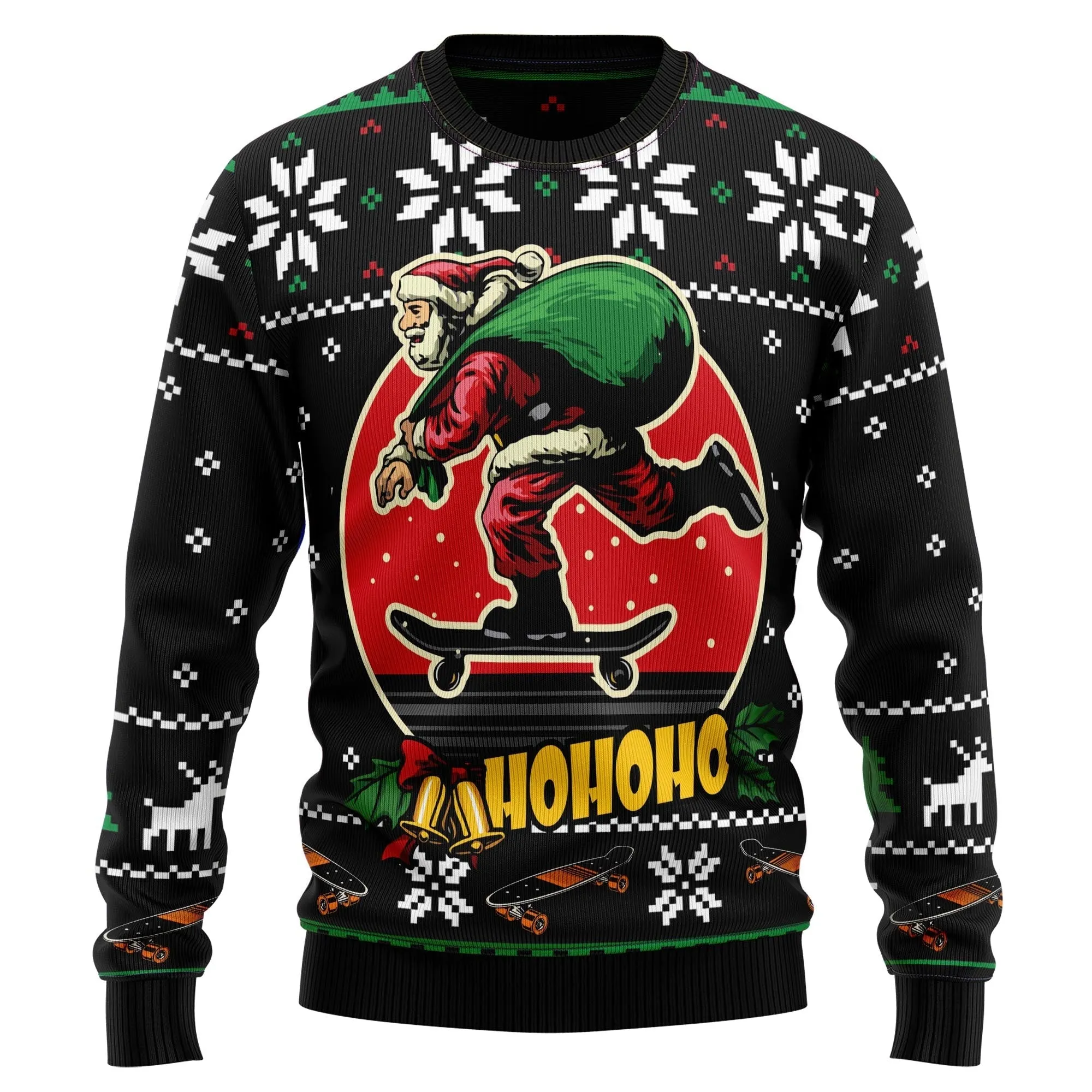 Ugly Christmas Sweater JulesRoche All-Over Print Cozy Design