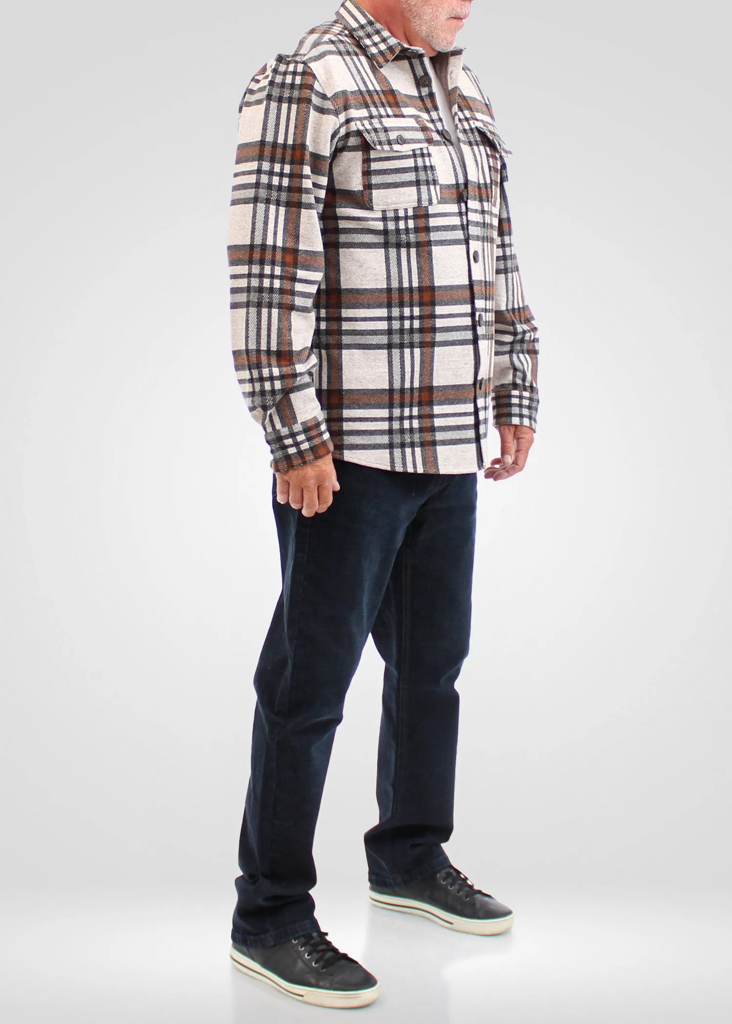URBAN LAUNDRY Brown Shacket