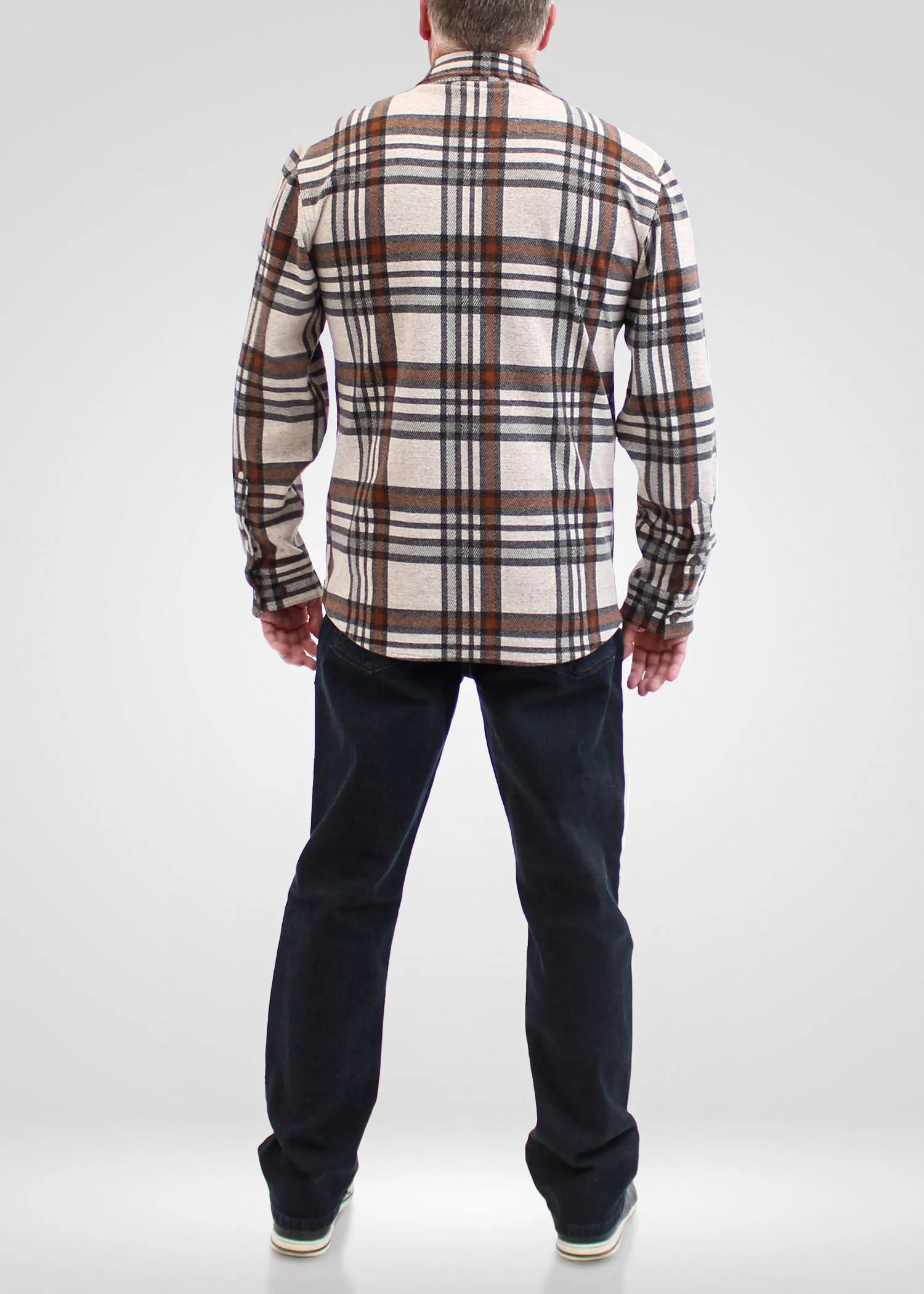 URBAN LAUNDRY Brown Shacket