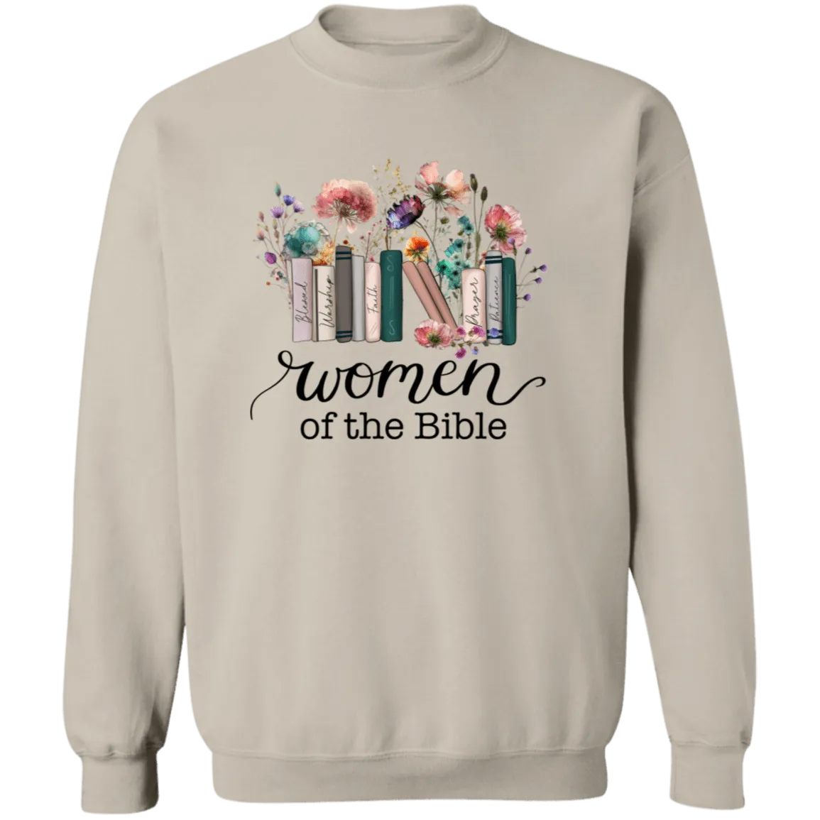 Women of the Bible Crewneck Pullover Sweatshirt