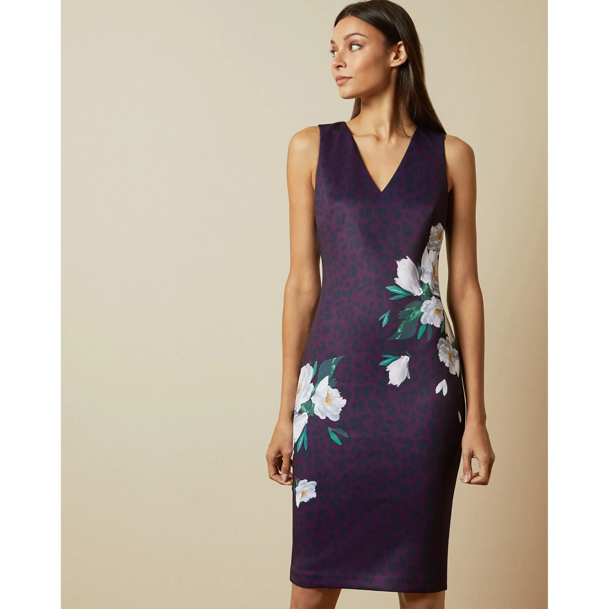 Women Toriiy-Wh2W-Wilderness Bodycon Dress - Deep-Pink