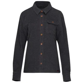 Womens Merino Blend Mountain Shirt (Smoke)