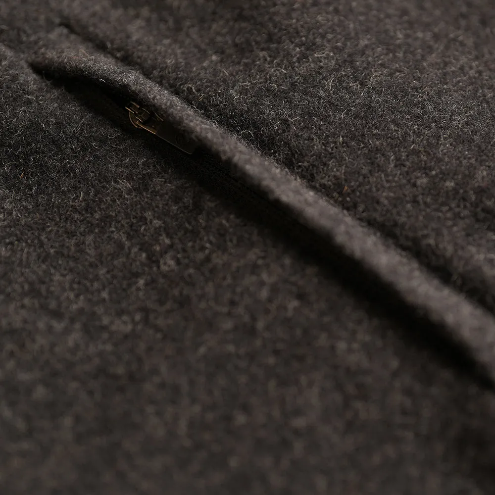 Womens Merino Blend Mountain Shirt (Smoke)
