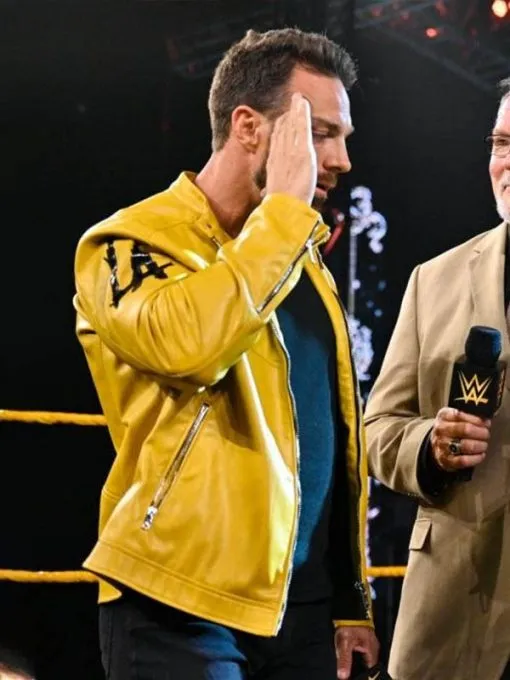 WWE LA Knight Yellow Jacket