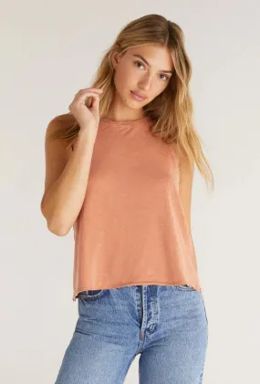 Z Supply Journey Cotton Slub Tank Melon