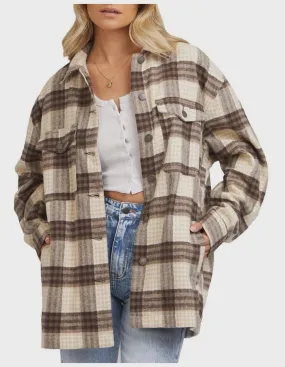 Zara Check Shacket